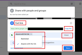 How to share a video on Google Drive
